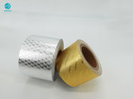 Zigaretten-Paket-Aluminiumfolie-Papier des strahlenden Golds fertigen silbernes mit kundenspezifisch an