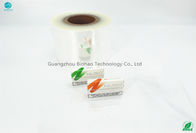 Paket-Materialien Wrappping der BOPP-Film-innerer Kern 76mm transparente Farbehnb E-Cigareatte