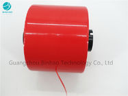 Wasserdichte rote Farbzigaretten-Kasten-Tasche, die selbstklebendes Riss-Band versiegelt
