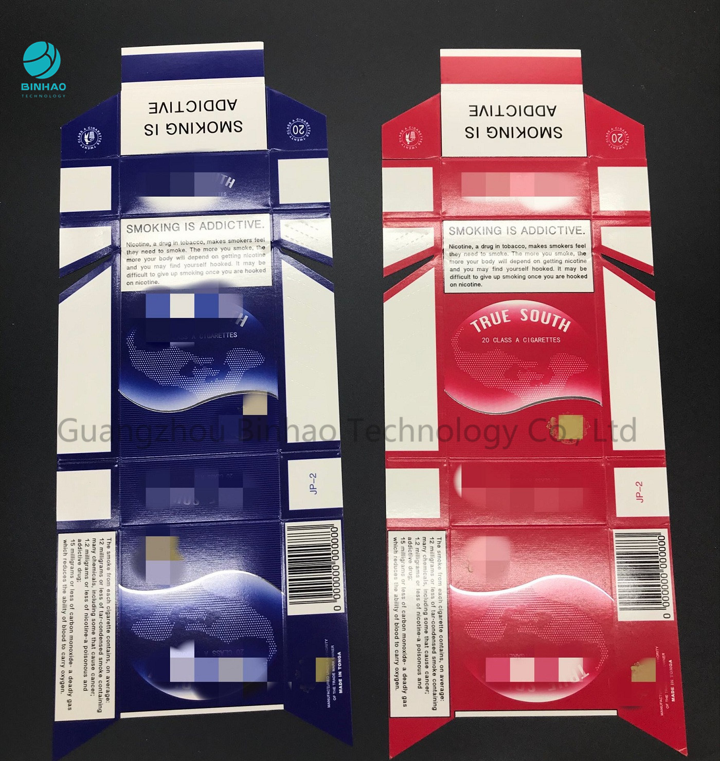 Cig-Paket-nehmen volles Satz-Zigarettenetui Offsetdruck im zwei Farbentwurf an