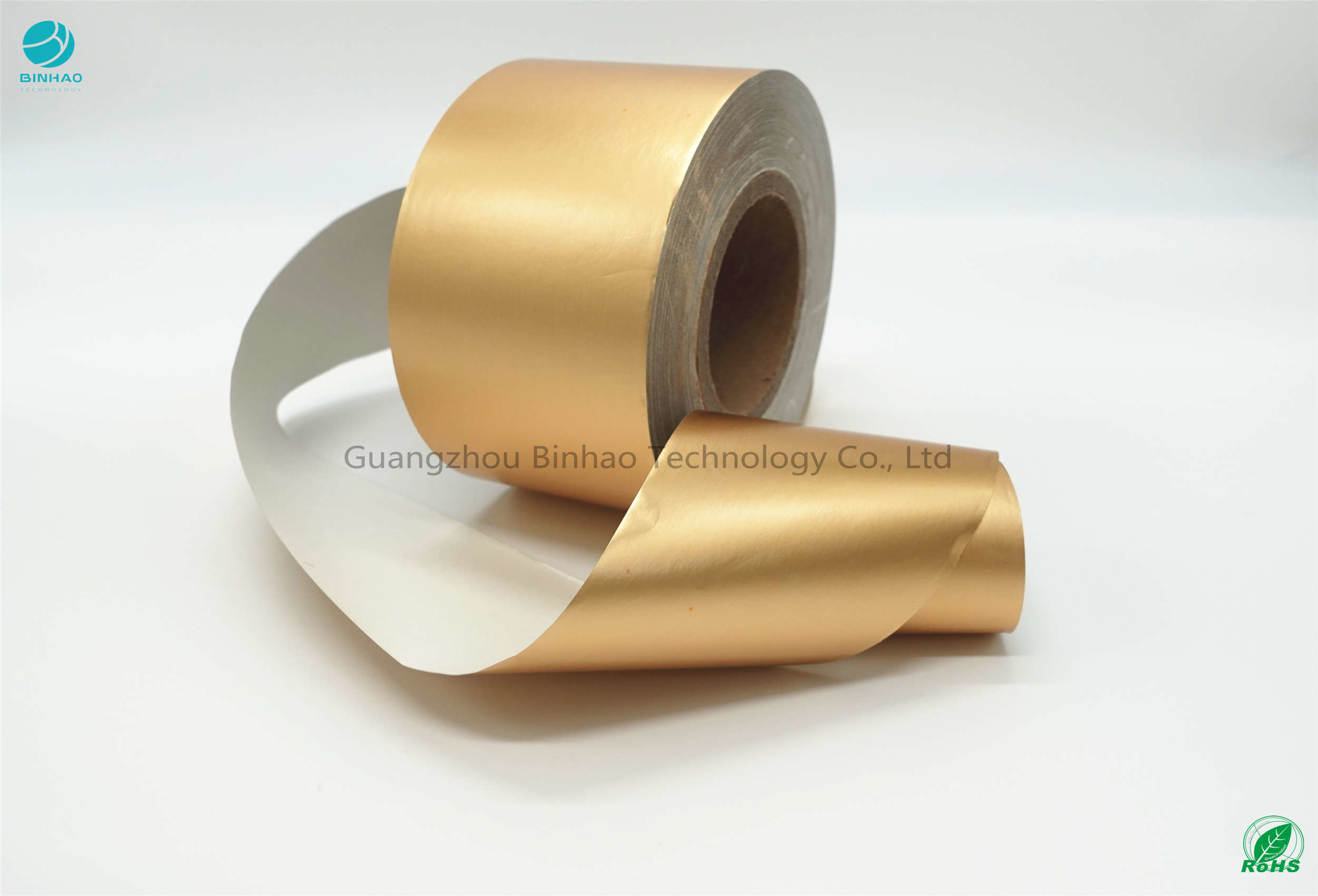 Vergoldendes Aluminiumfolie-Papier des Goldzigaretten-Satz-58gsm 76mm