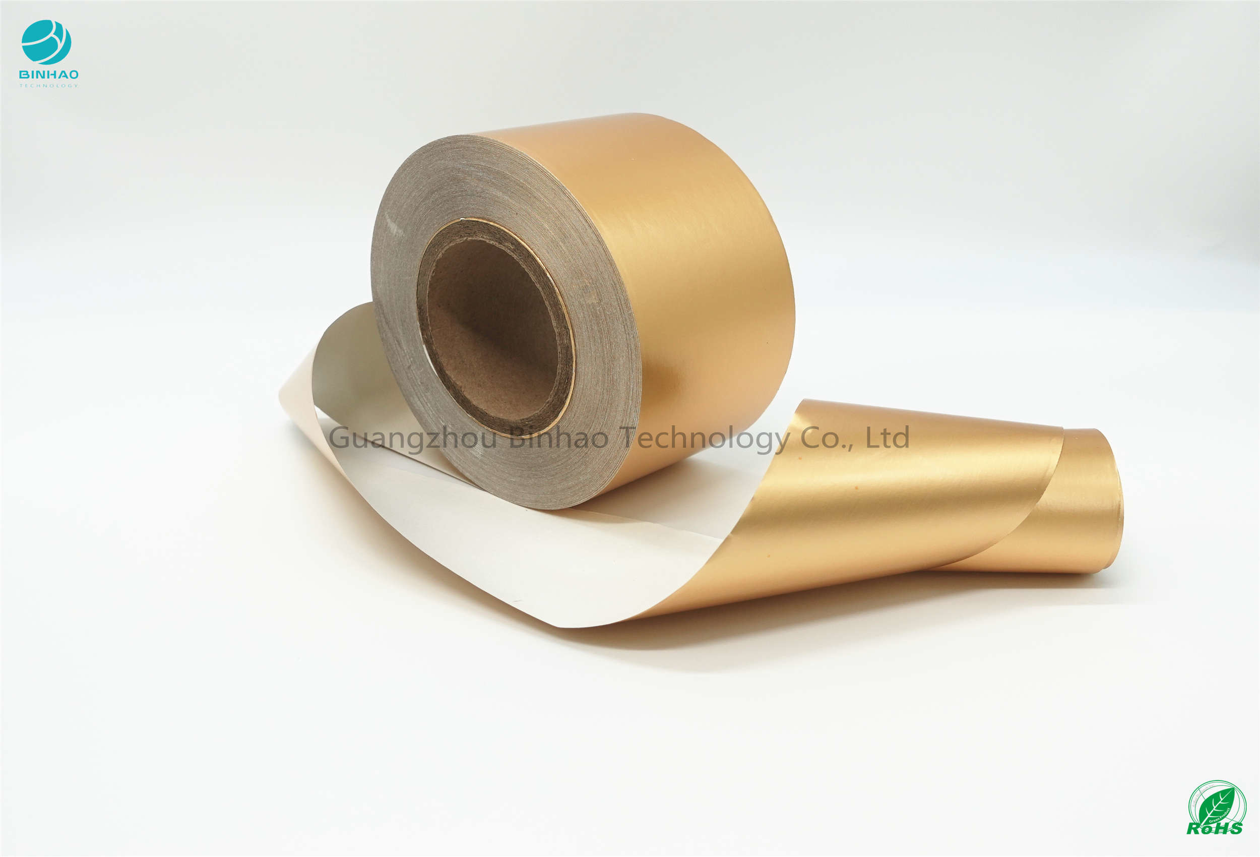 Hochfester 70g /M2 Aluminiumfolie-Papier-Goldpapiertabak der Matt2 Schicht-