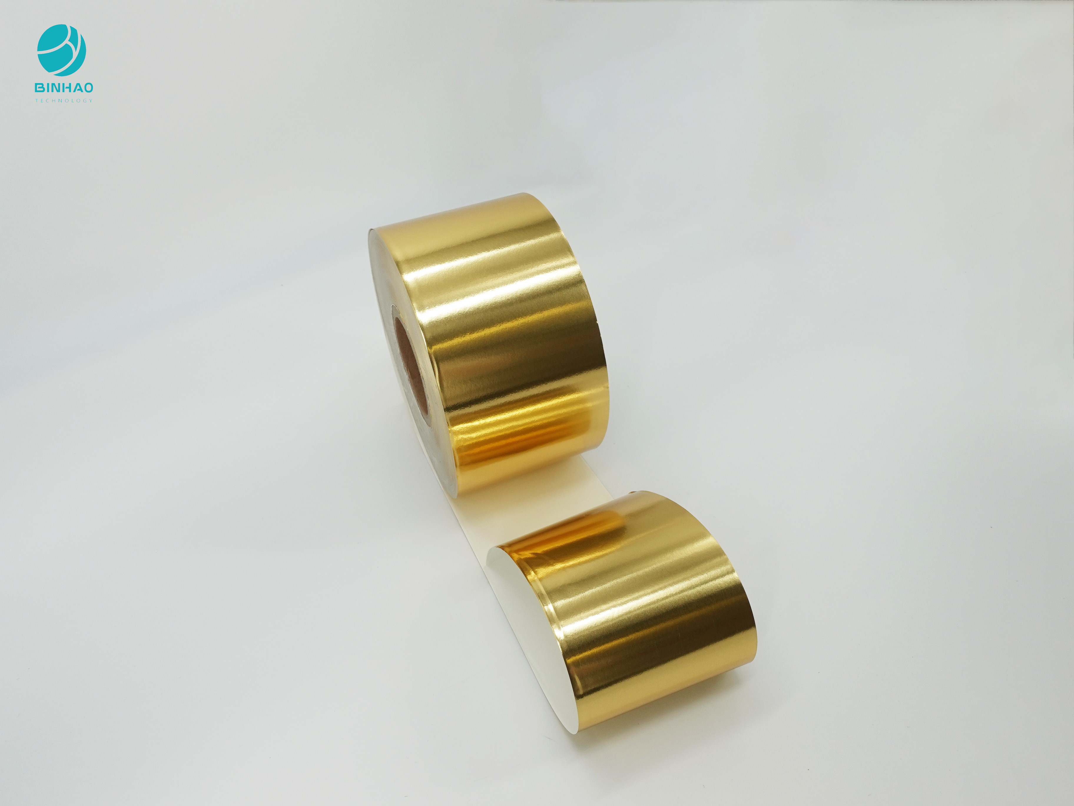 goldenes zusammengesetztes Papier-Rolls Aluminiumfolie-Papier 58gsm für Zigaretten-Paket