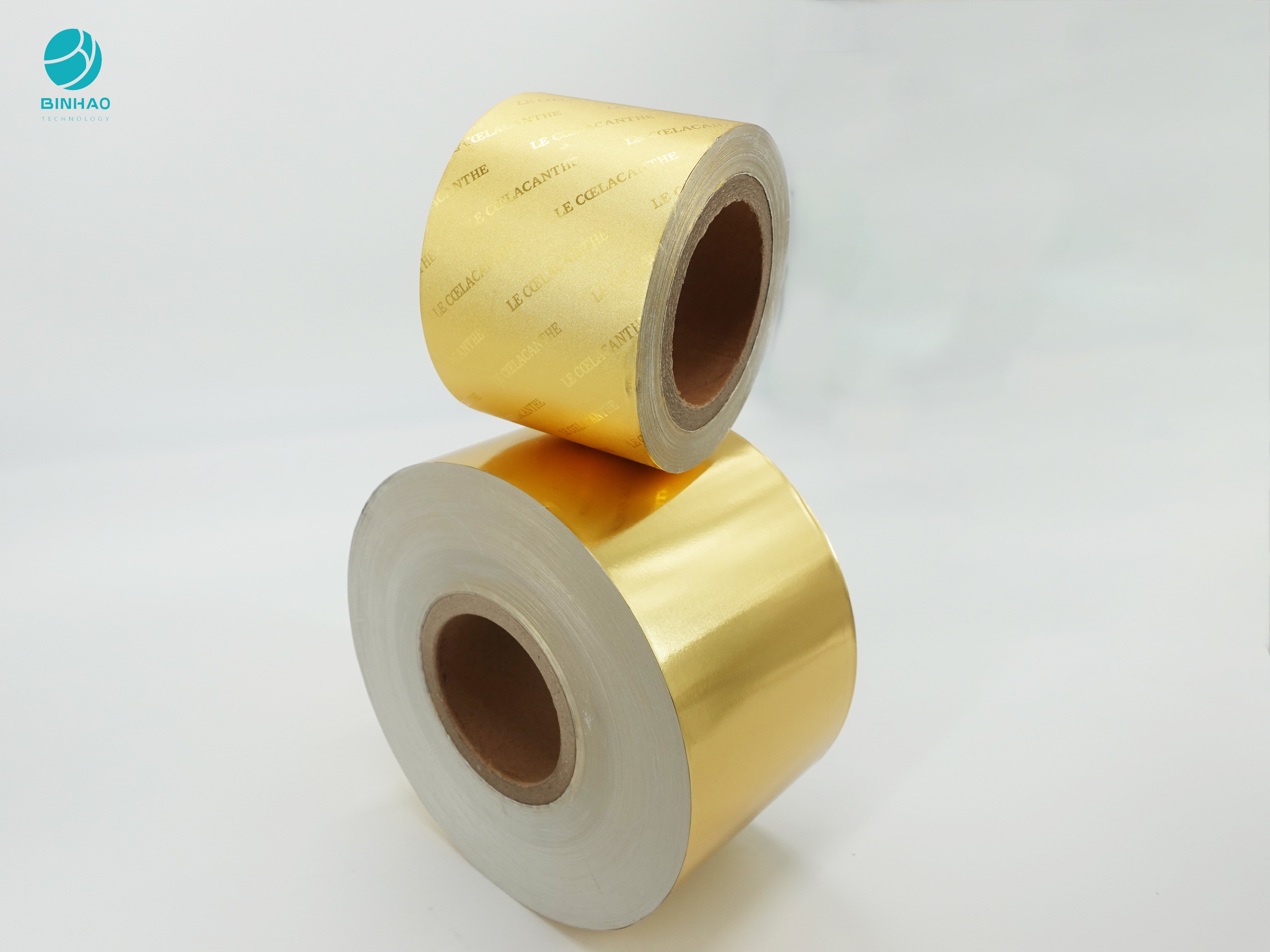 Kundenspezifisches zusammengesetztes Papier-Aluminiumfolie-Papier Rolls 58gsm für Zigaretten-Paket