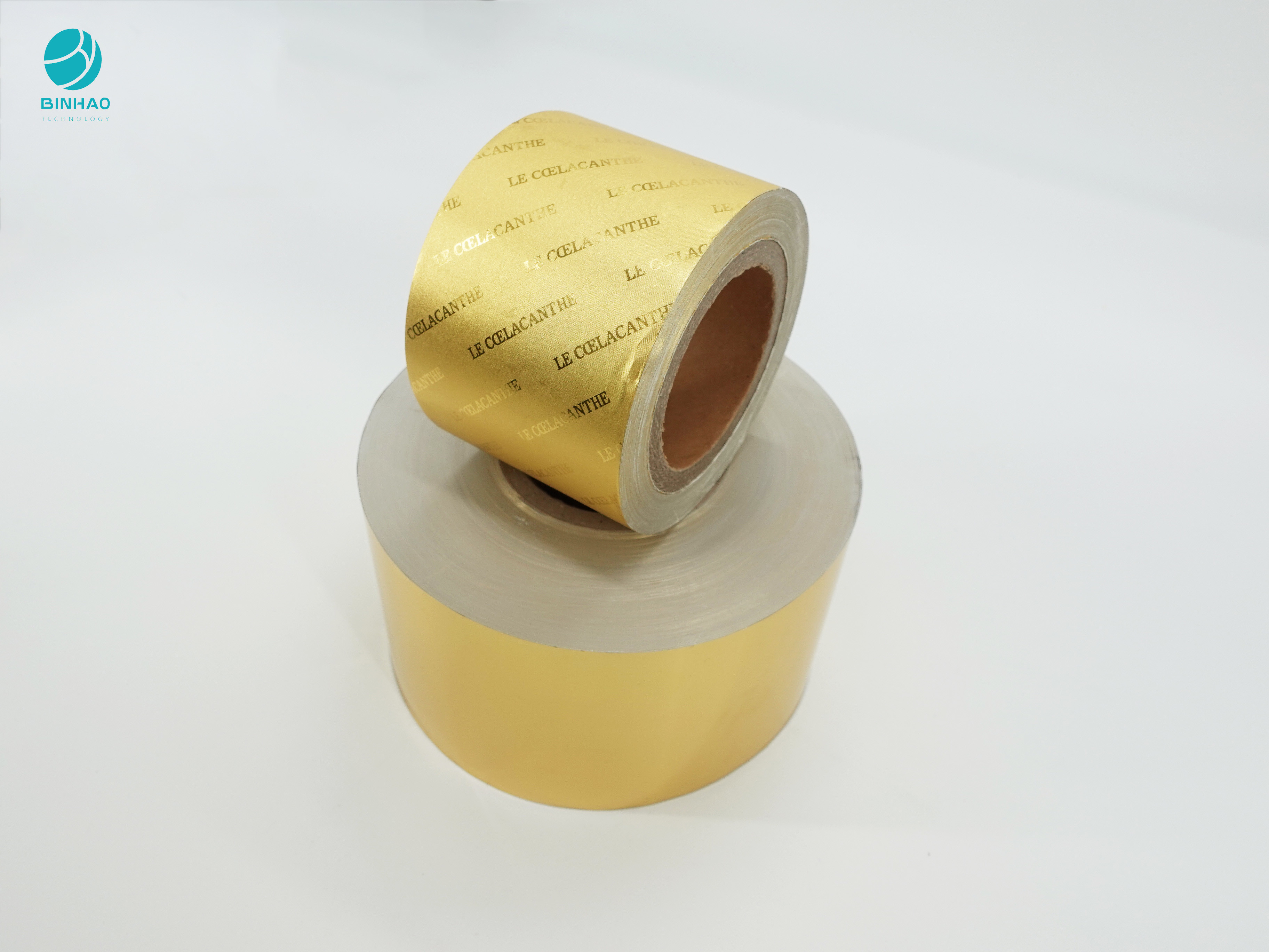 Nahrungsmittelgrad-zusammengesetzte goldene 8011 Aluminiumfolie-Zigaretten-Verpackenpapier